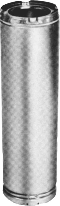 Insulated Chimney Pipe 8hs-24, 24 Inch, Triple Wall, Snap Lock Joint