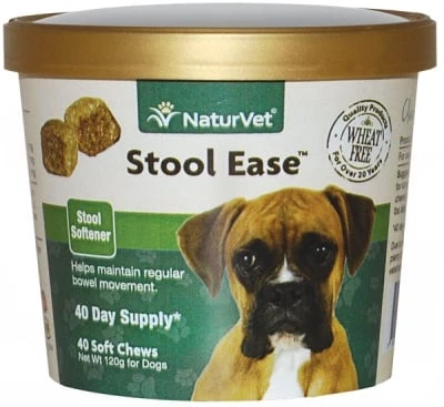 NaturVet Stool Ease Stool Softener Dog Soft Chews