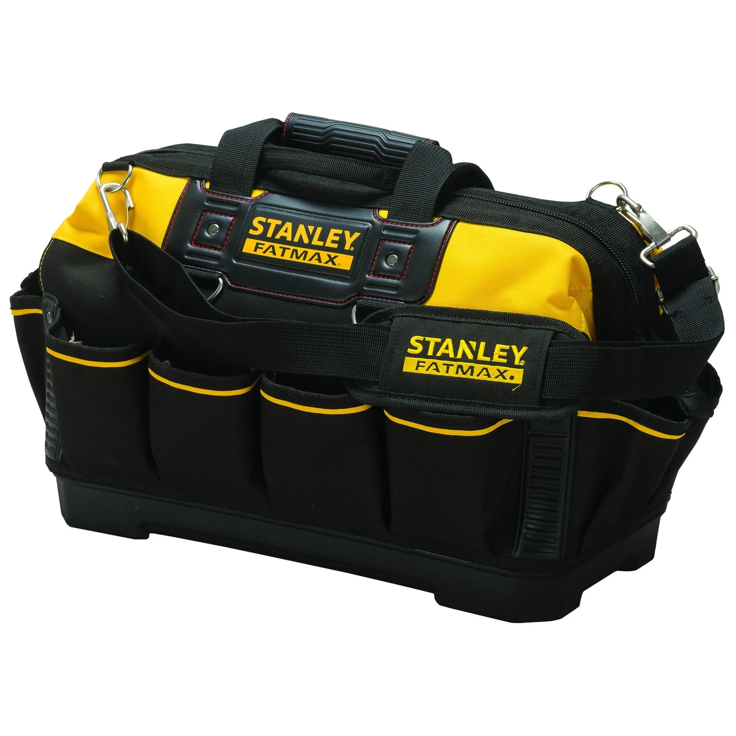 Fatmax 18 In. Polyester Tool Bag With 16 Pockets - Black/yellow
