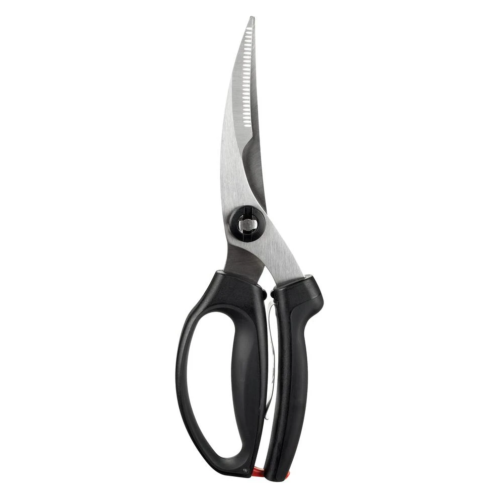 Good Grips Stainless Steel Spring-loaded Poultry Shears With Soft Grip Handle