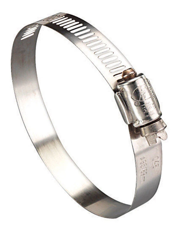 Ideal Tridon 5/16 in. 7/8 in. SAE 6 Silver Hose Clamp Stainless Steel Marine