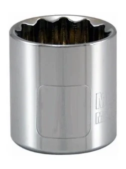 Cds45 Metric Socket, 12-point, 3/8-inch Drive, 15mm Chrome Finish