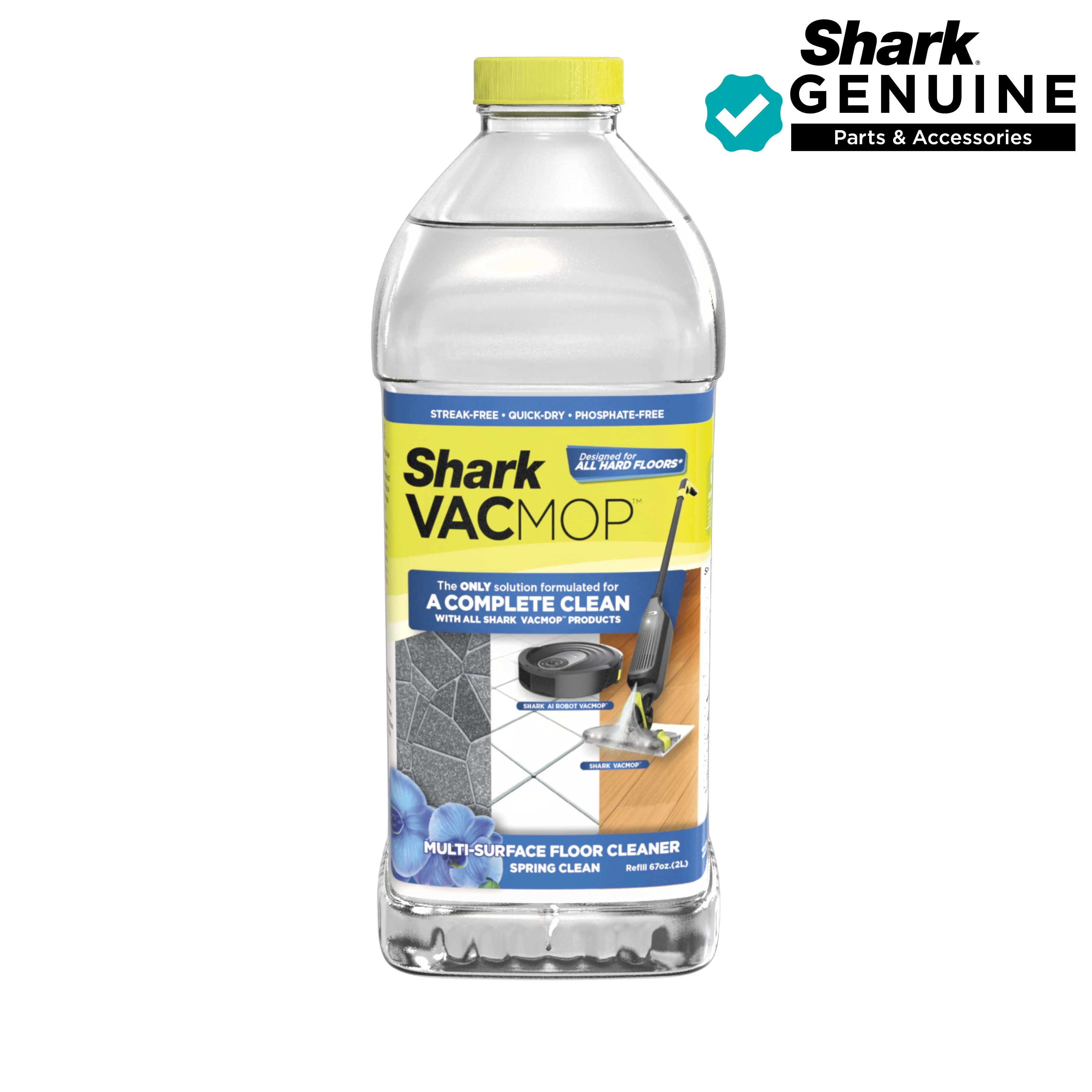 Shark Vacmop Spring Clean Scent Floor Cleaner Liquid 67 oz