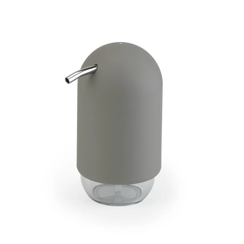 8 Oz Touch Free Liquid Soap Pump Dispenser - Gray, Counter Top Model 023273-918