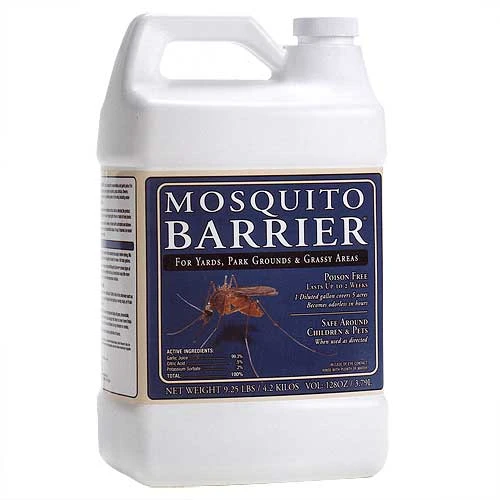 Mosquito Barrier Liquid Garlic Insect Repellent (1 Gallon)