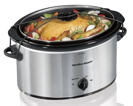 5-quart Portable Slow Cooker Model 33156 Silver