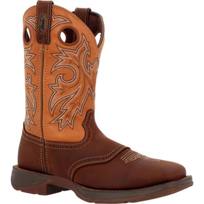 Rebel Saddle Up Western Boot, Brown/tan, 12 Wide, Db4442