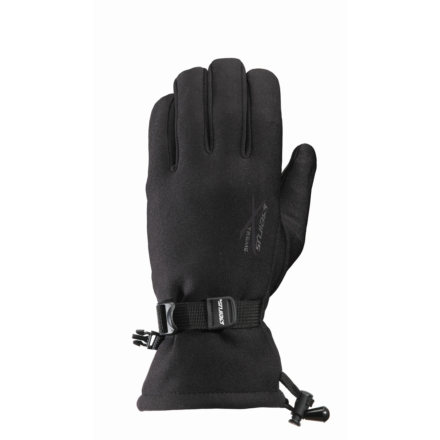 Xtreme All Weather Men's Weathershield Form Fit Black Cold Weather Gloves - Medium