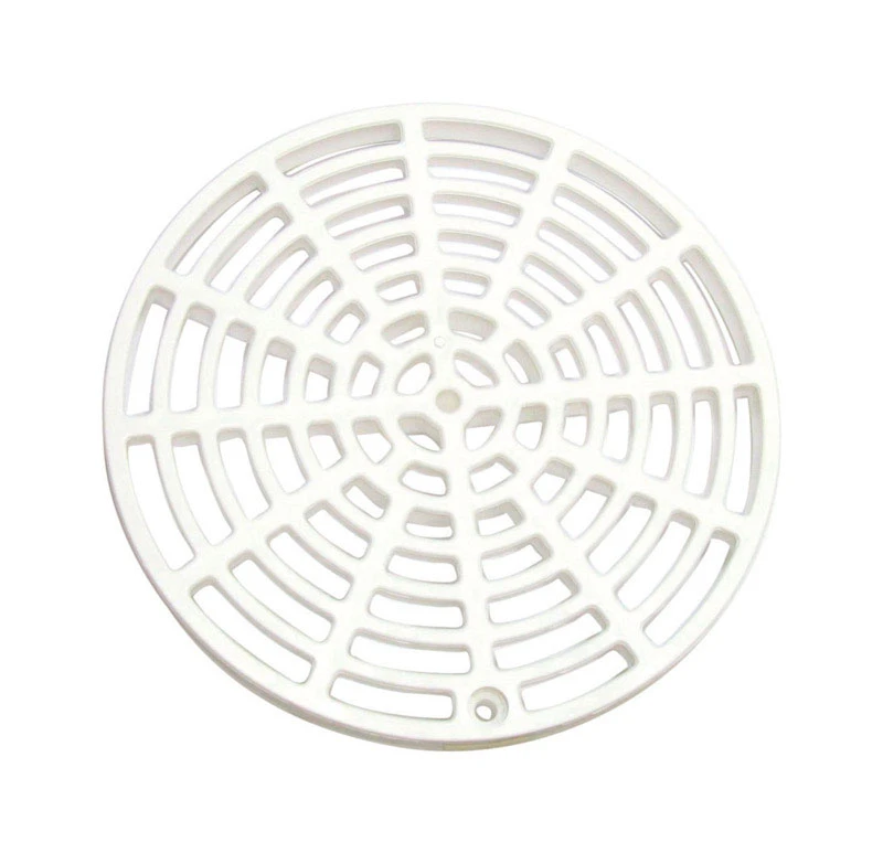 6-1/8 In. Round Polypropylene Floor Drain Strainer Cover 801-p2pk
