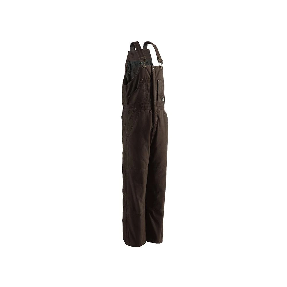 Men's 44 In. X 34 In. Bark 100% Cotton Original Washed Insulated Bib Overall - Large Tall