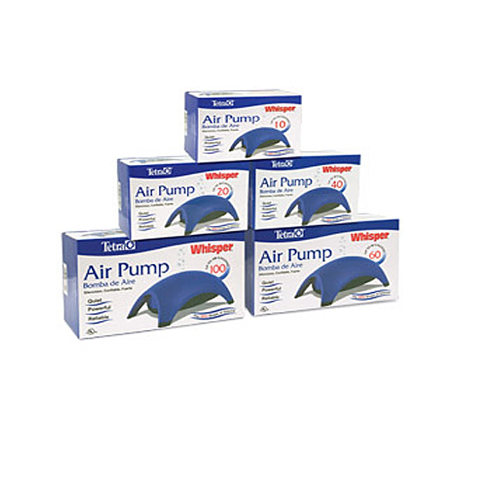 Whisper Aquarium Air Pump For Aquariums Up To 40 Gallons - Model 77853