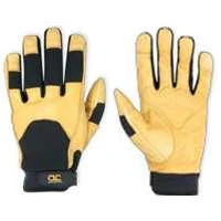 285x Extra Large Deerskin Work Gloves With Neoprene Wrist Closure