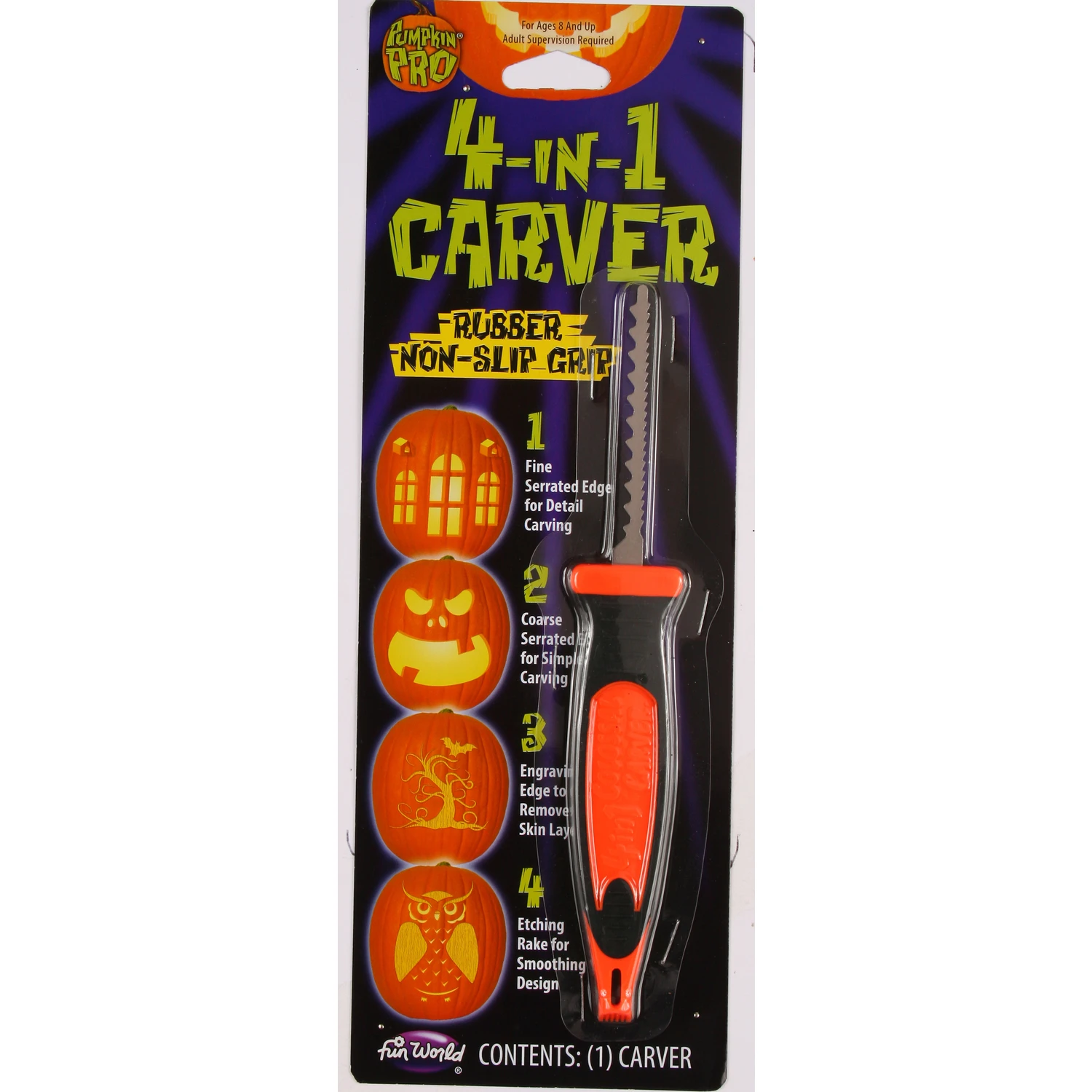 4-in-1 Colossal Pumpkin Carver Tool