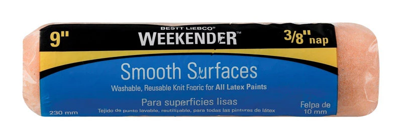 Weekender Knit Paint Roller Cover 9 In. X 3/8 In., Model 507038900, 1 Pk
