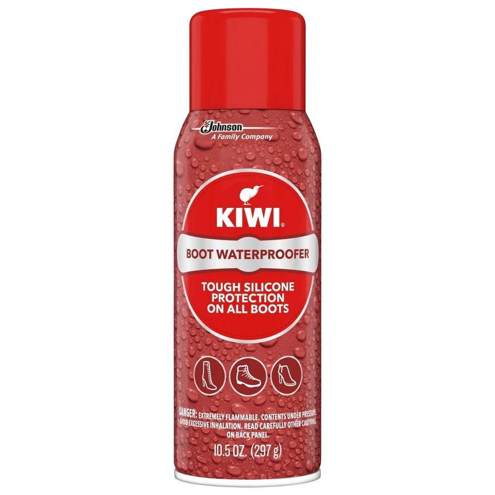 Kiwi Boot Protector 12 Ounce Aerosol Spray For Leather And Fabric Protection