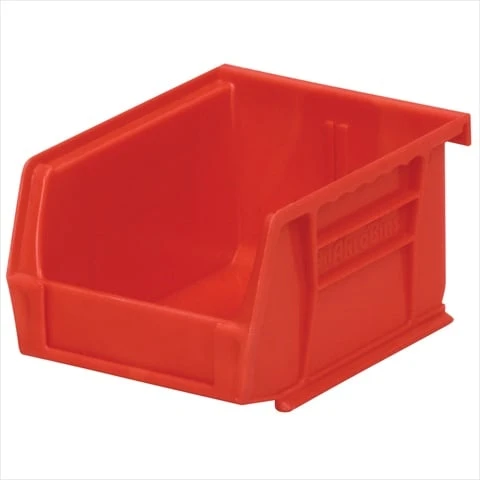 SMALL RED STORAGE BIN
