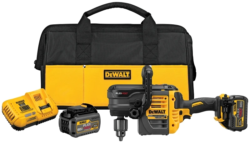Flexvolt 60-volt Max Lithium-ion Cordless Brushless 1/2 In. Stud And Joist Drill Kit
