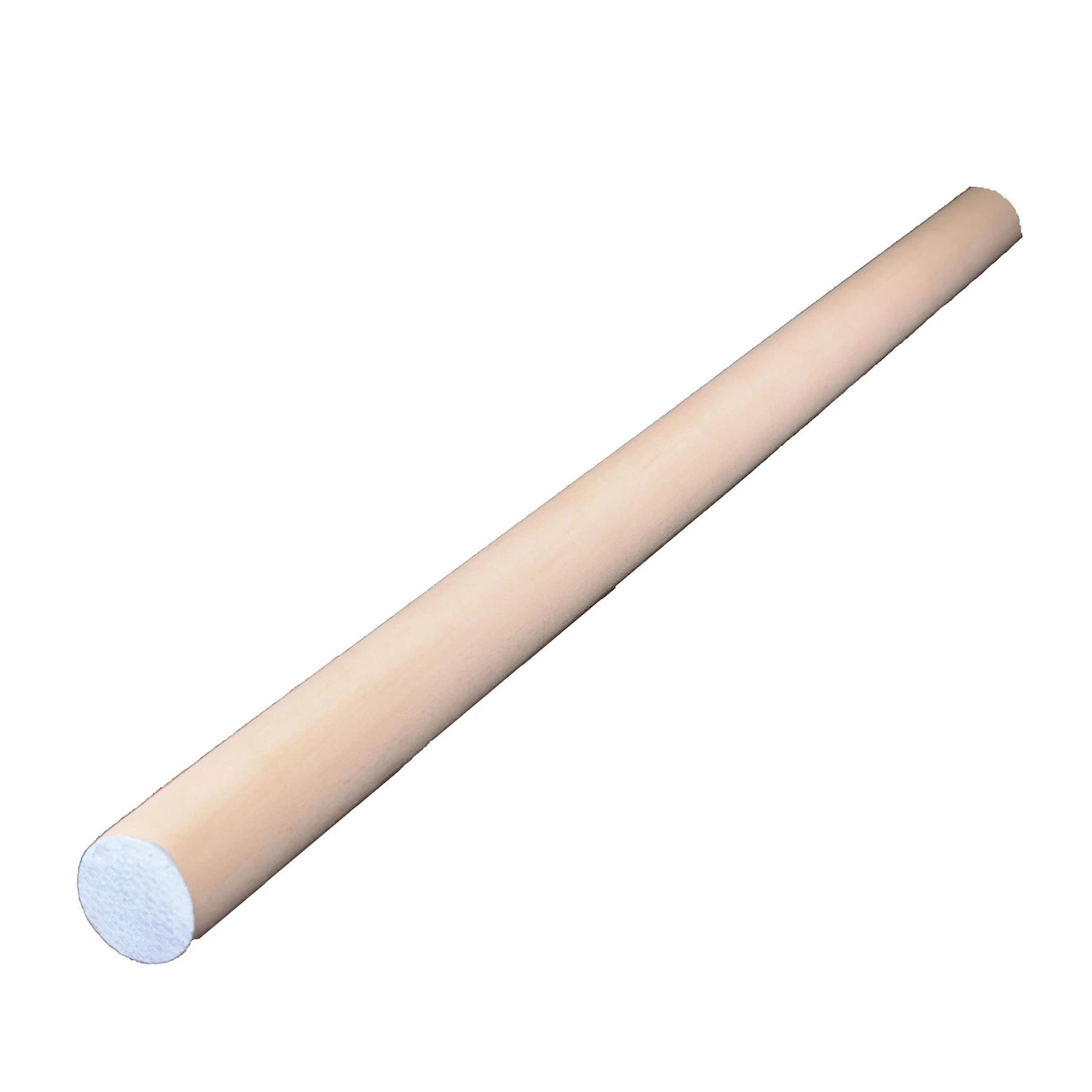 Alexandria Moulding Round Ramin Hardwood Dowel 1-1/8 in. Dia. x 48 in. L Light Blue