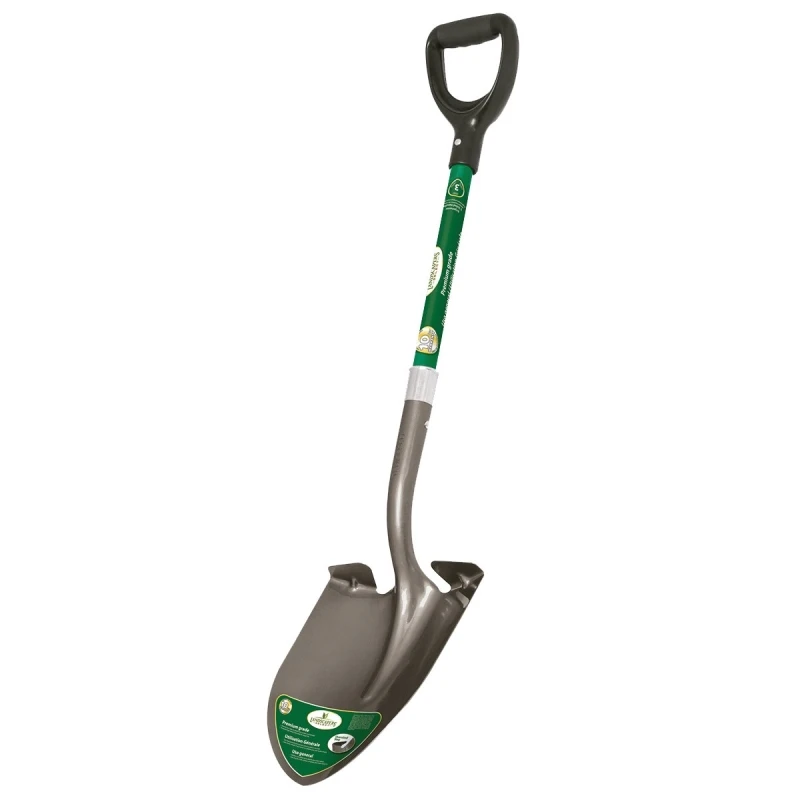 33264 30 Inch Round Point Shovel With Fiberglass Handle And D-grip