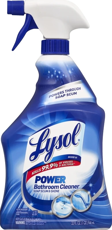 32 Oz. Island Breeze Bathroom Cleaner - Trigger Spray For Tub And Tile