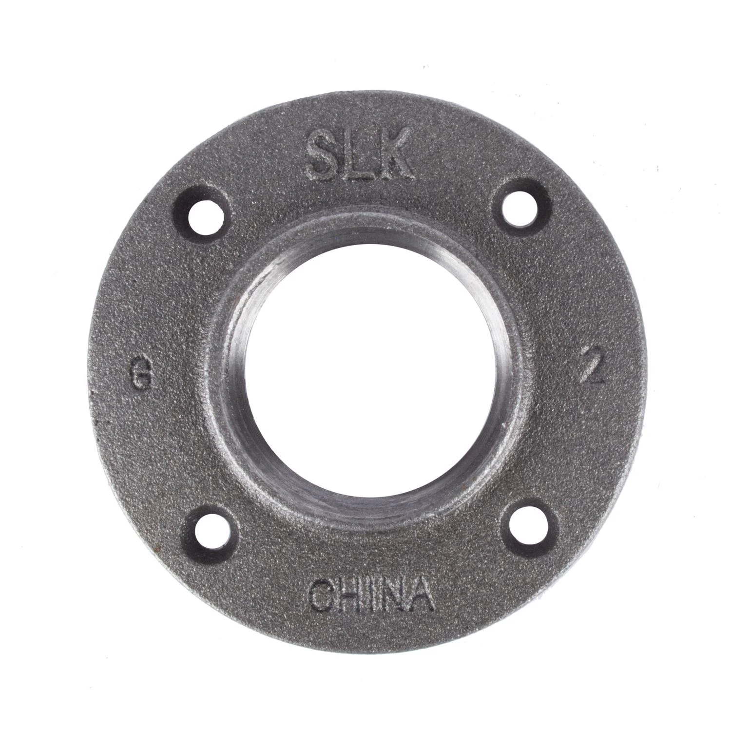 2 Inch Fip Black Malleable Iron Floor Flange For Plumbing Applications