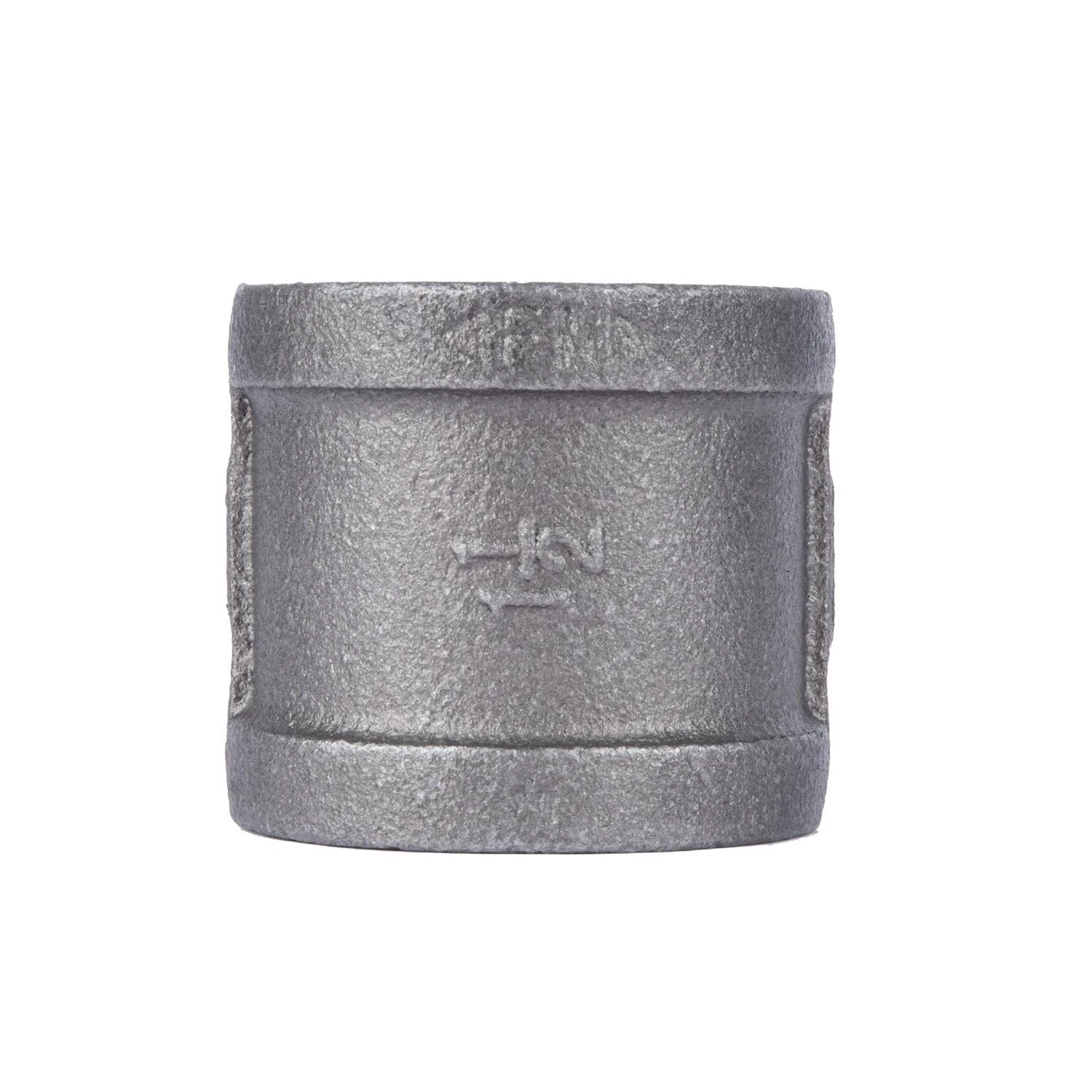 1-1/2 In. Fip Black Malleable Iron Coupling For Gas And Air Applications
