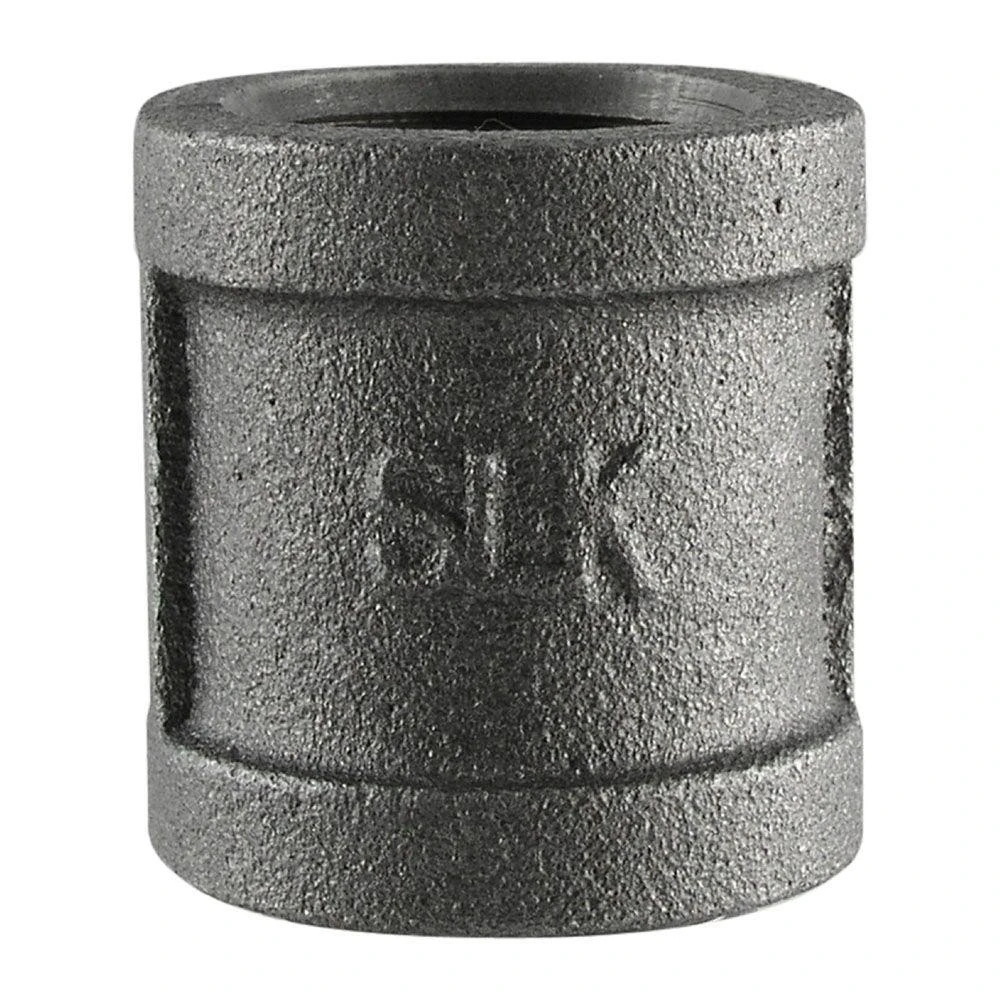 3/8 In. Fip Black Malleable Iron Coupling - Durable And Reliable