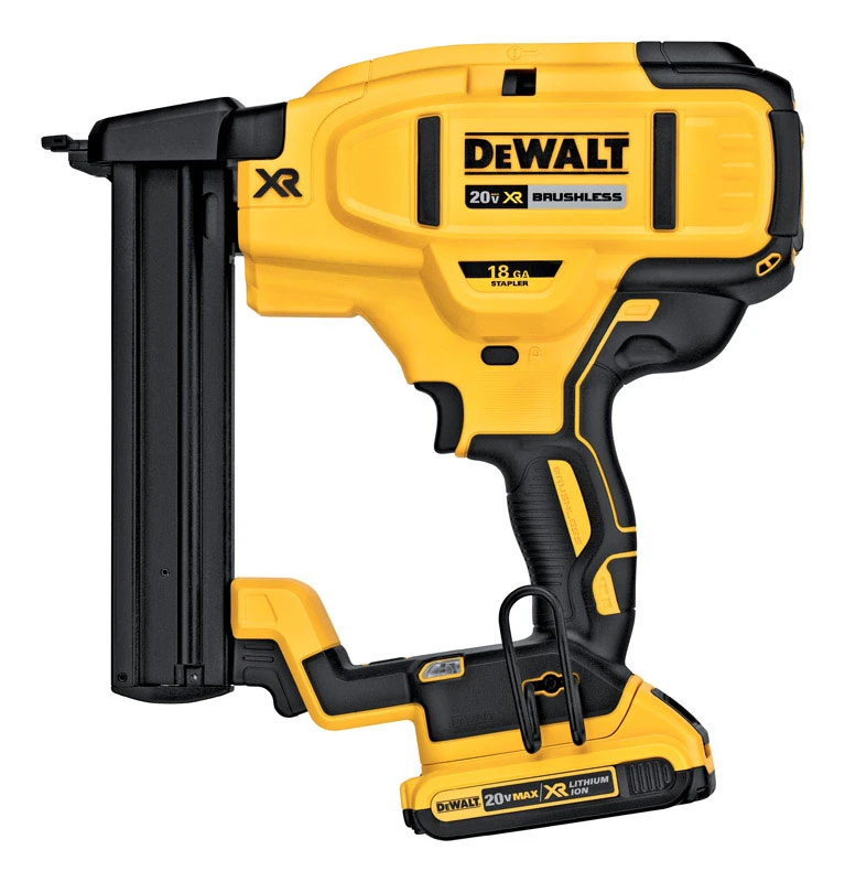 20 Volt Max Xr Lithium-ion Brushless 18-gauge Cordless Finish Stapler Kit Dcn681d1