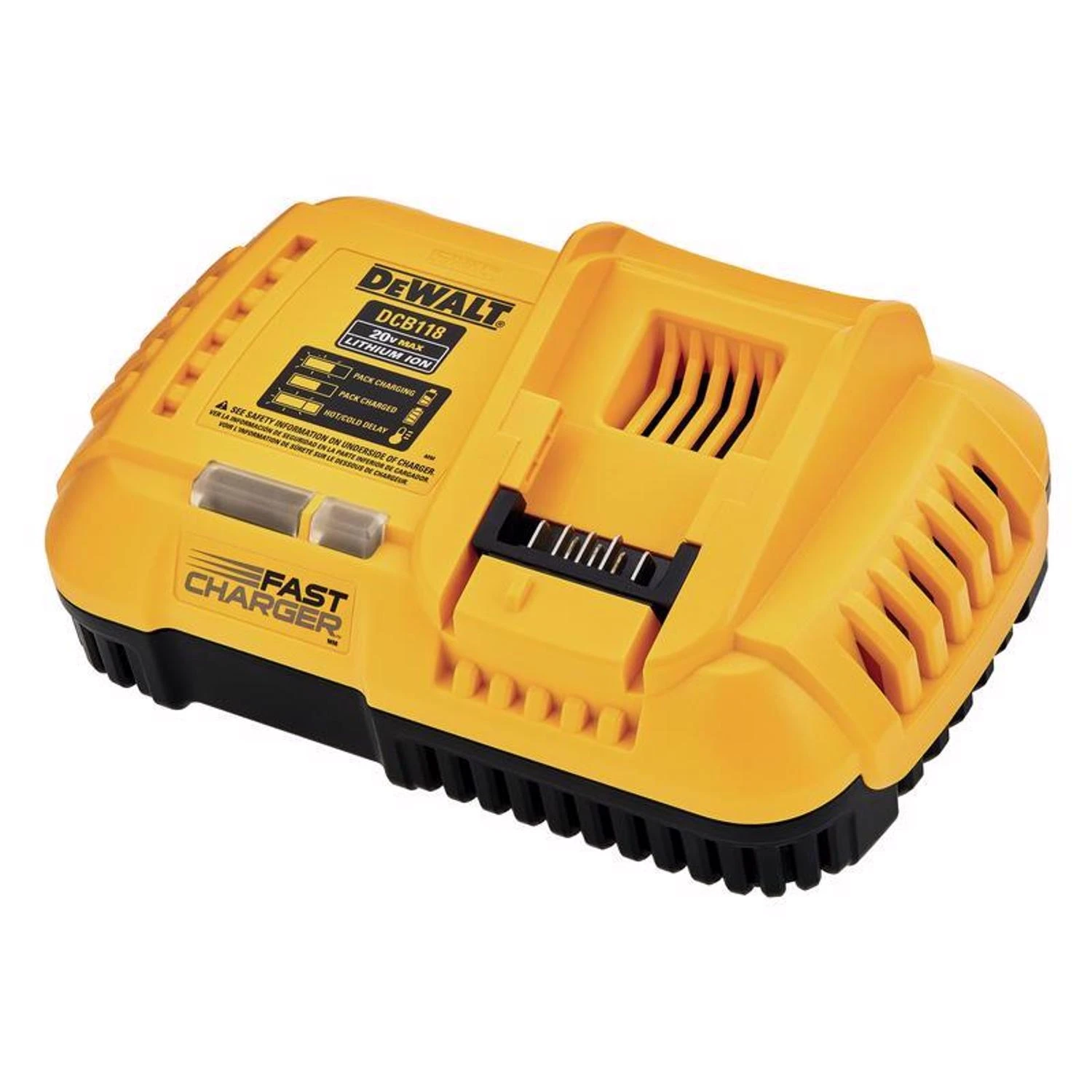 Dcb118 20 Volt Max Lithium-ion Fan-cooled Fast Battery Charger