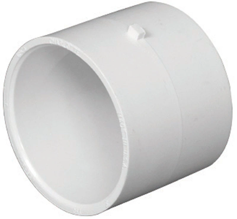 Schedule 40 DWV PVC Pipe Repair Coupling, 3 In.