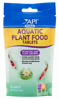 Aquatic Plant Food Tablets, 25 Count, Model 185a For Lush Pond Growth