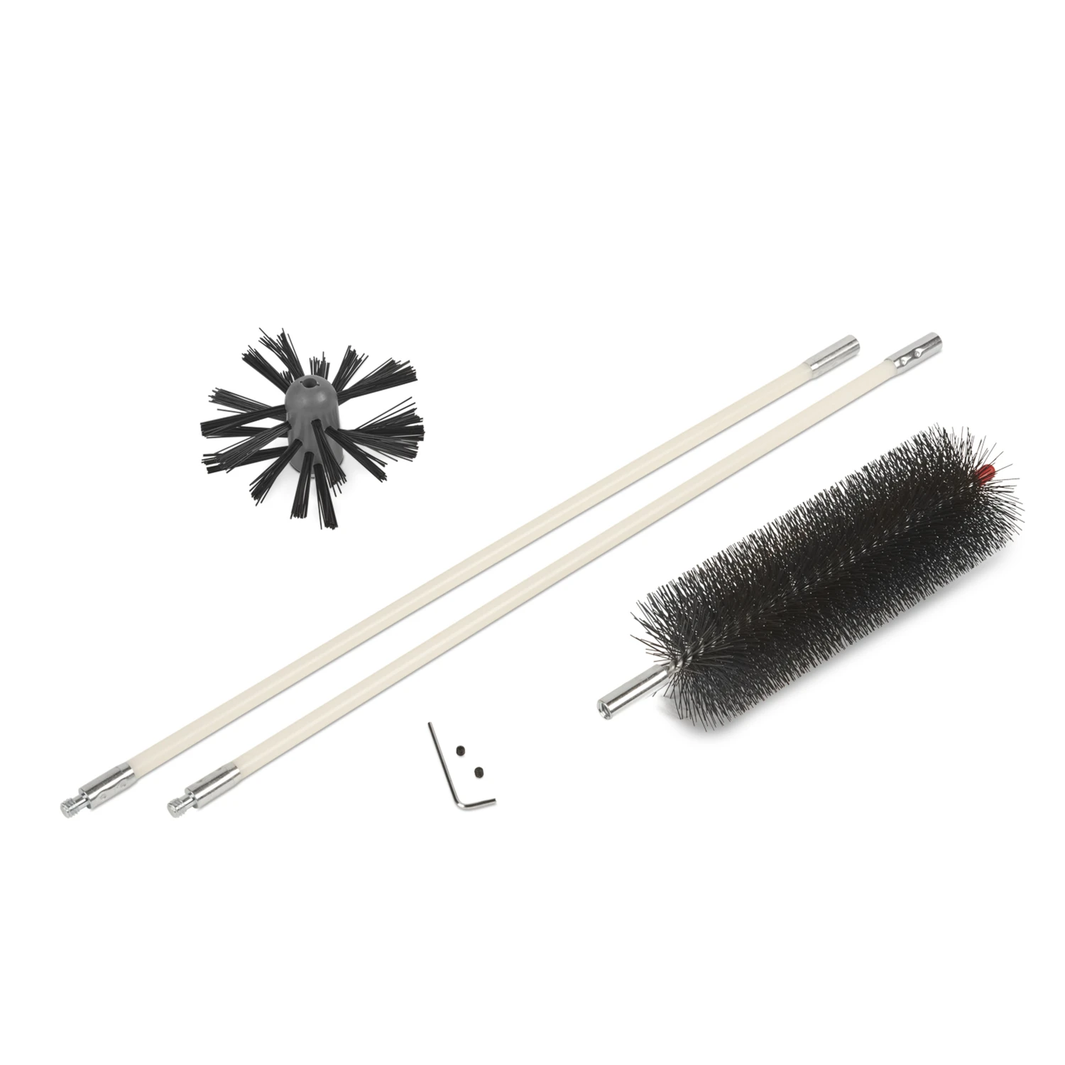 Dryer Vent Cleaning System - 4 Piece Kit For Safe Dryer Operation