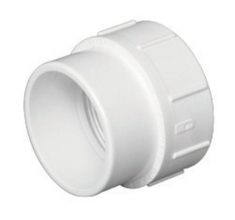 Schedule 40 DWV PVC Cleanout Body, Spigot x FIP, 3 In.