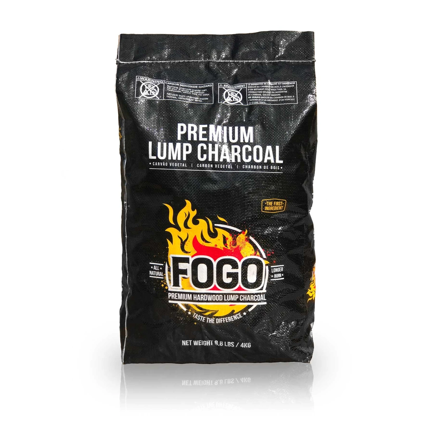 Premium All Natural Oak Hardwood Lump Charcoal 8.8 Lb Bag