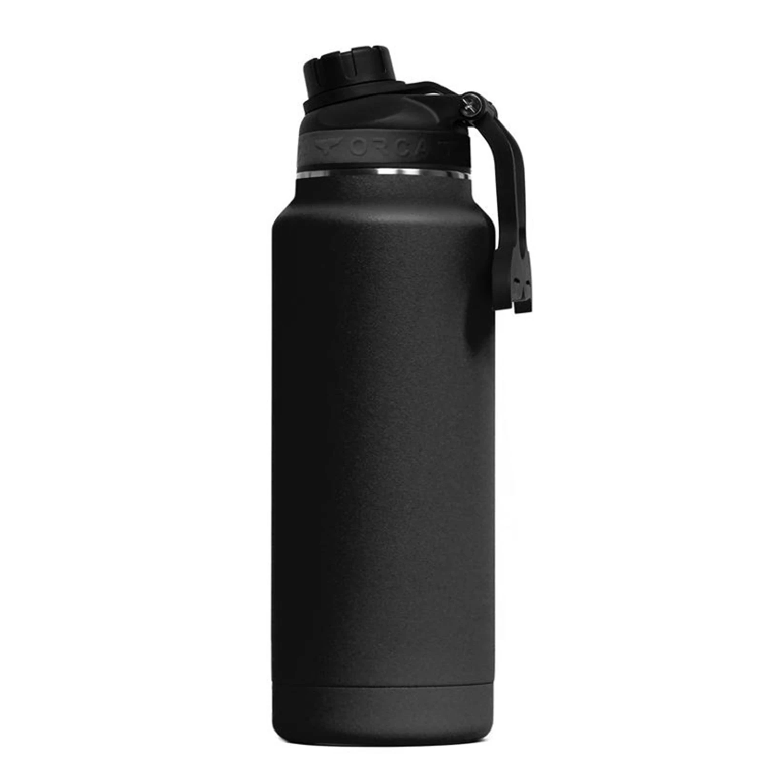 34-Ounce Copper-Clad Hydration Bottle with Black Powder Coat Finish