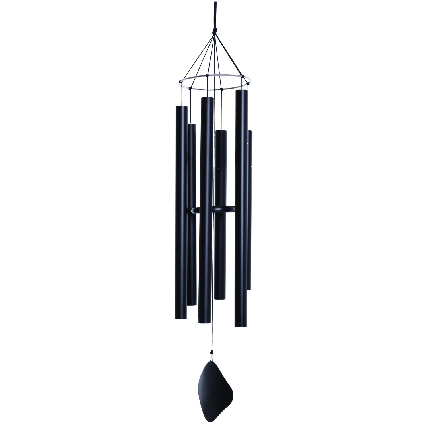 Mongolian Alto Black Aluminum 50 Inch Wind Chime Model Ma