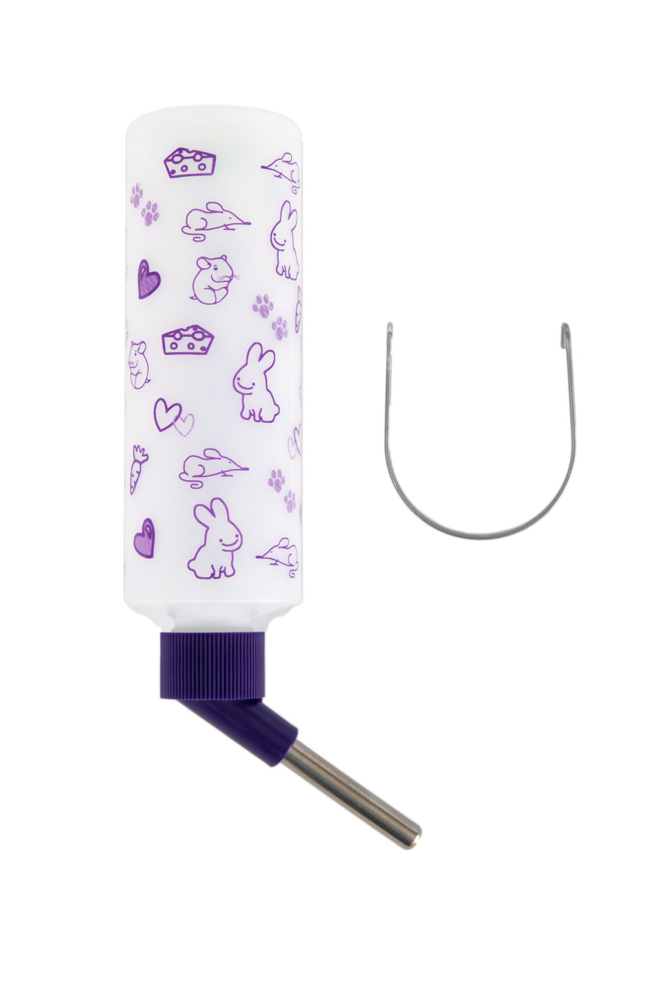All Weather Small Animal Water Bottle, 32 Ounce, Opaque Purple