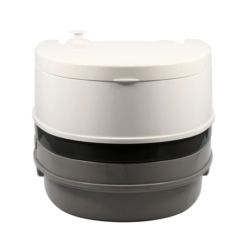 Camco Portable Toilet 2.6 Gallon Travel Toilet Model 41535 - 1 Pk