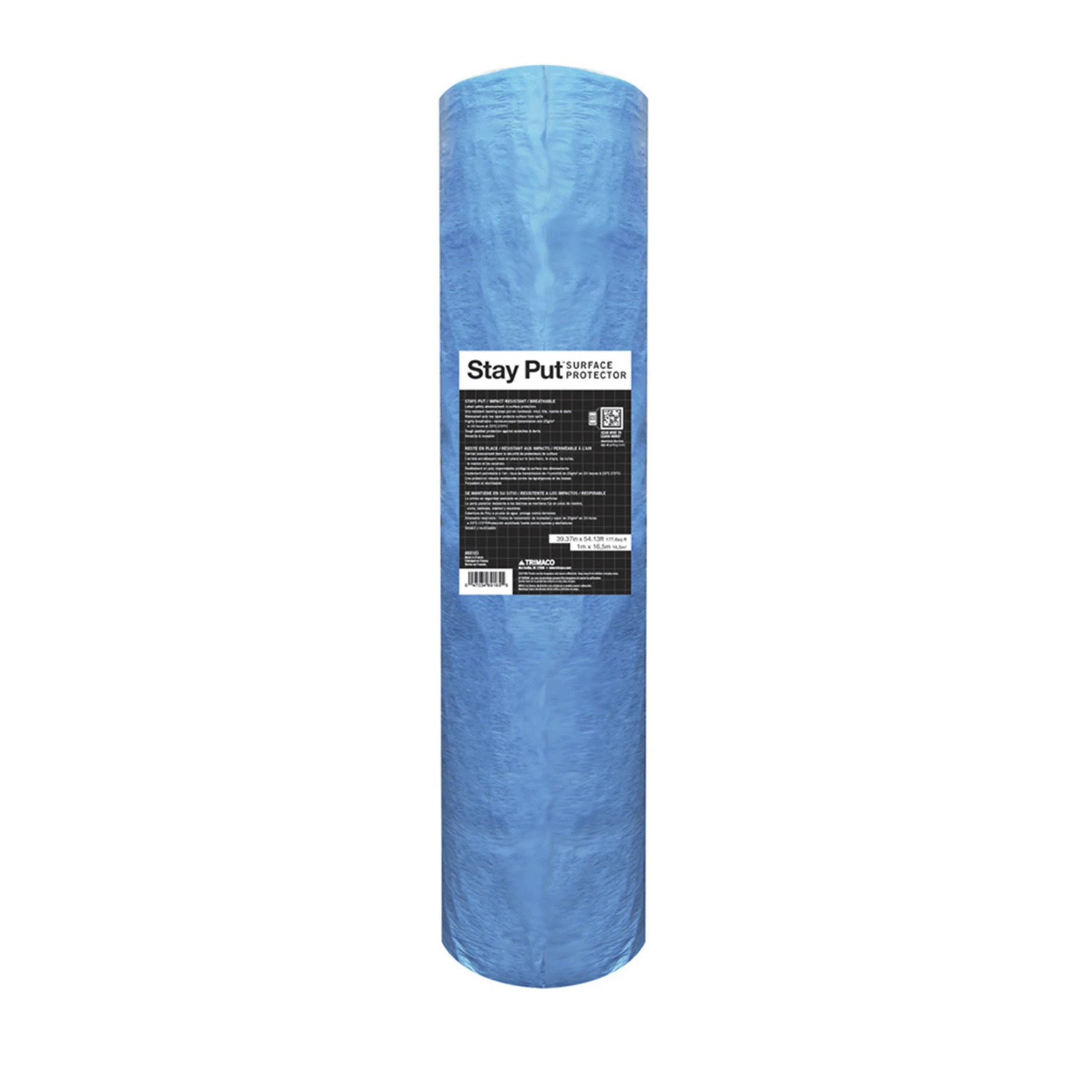 Trimaco Stay Put 39.4 ft. W x 54.1 ft. L Plastic Surface Protector 1 pk