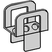 Pcs12 Galvanized Steel Plywood Clips, 1/2 Inch, 20 Gauge, 12 Pieces