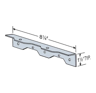 Ta9z 9 Inch Z-max Galvanized Staircase Angle