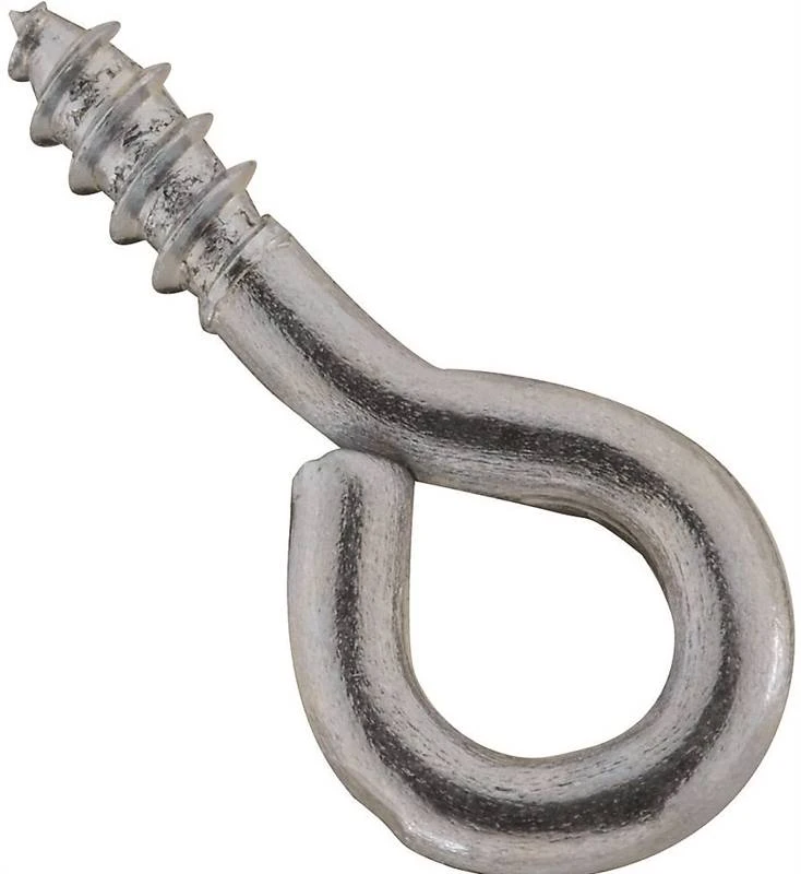 Stanley Large Screw Eye, Steel, Bright Zinc Plated