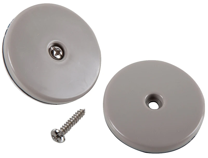 Magic Sliders 14060 60mm Round Furniture Sliders, Pack Of 12, 2500 Lb Capacity