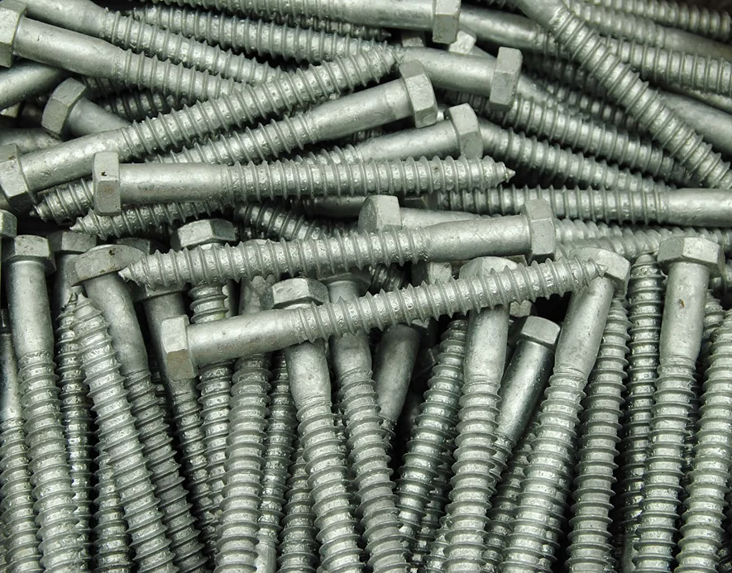 3/8-inch X 5-inch Galvanized Hex Lag Screw, Grade 2