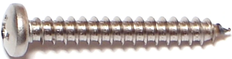 Midwest Fastener 5111 Phillips Pan Head Tapping Screw 8 x 1.25 In.
