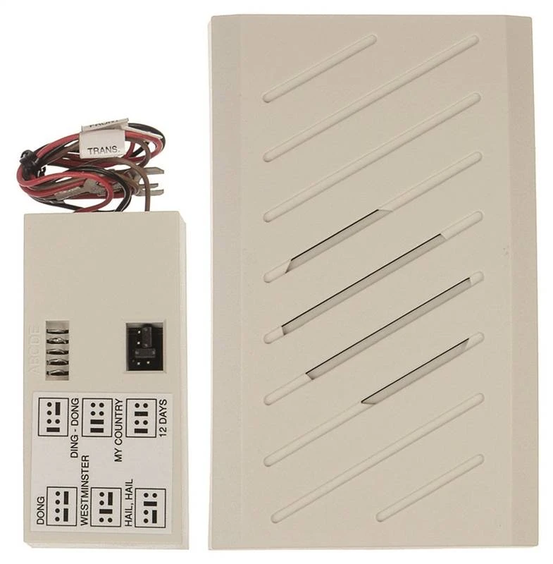 Carlon Rc3200 Deluxe Plug-in Extend-a-chime Wireless Door Chime With 6 Tones