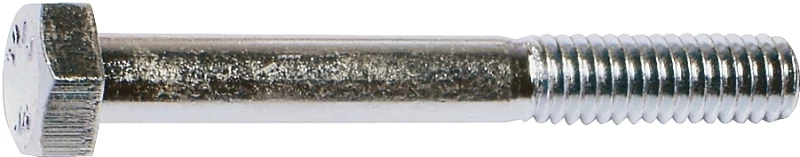 1/4 Inch X 1-1/2 Inch Zinc Hex Bolt Grade 2
