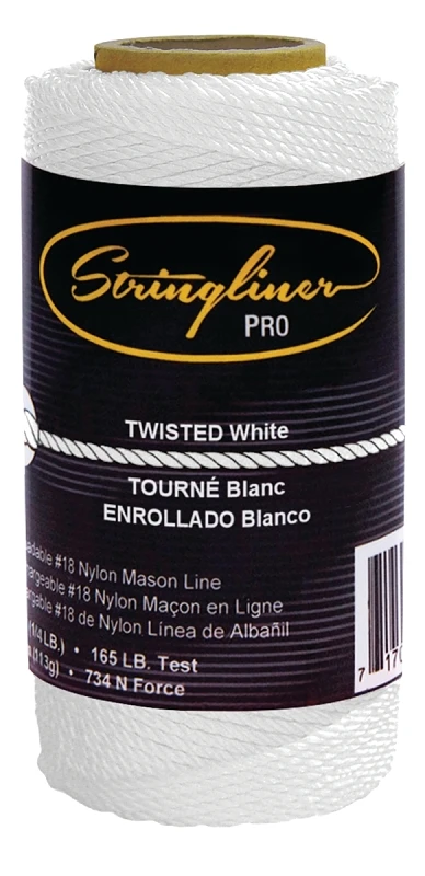 Construction Twisted White Mason Line, 270 Feet Length
