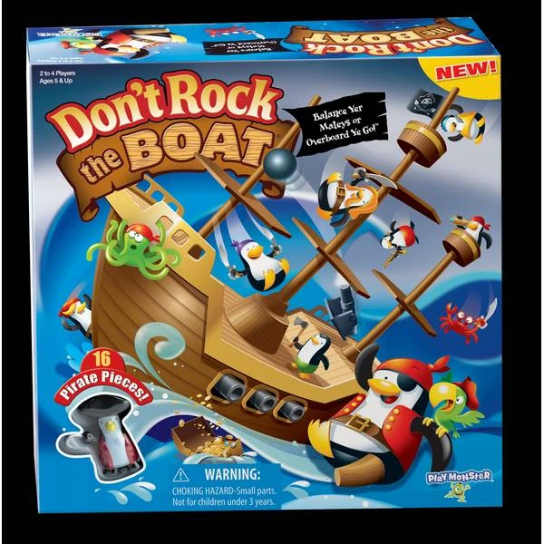 Don't Rock The Boat Kids Game - Fun Family Board Game For All Ages
