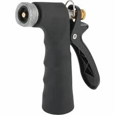 Hot Water Metal Pistol Nozzle With Threaded Front, Model 37088